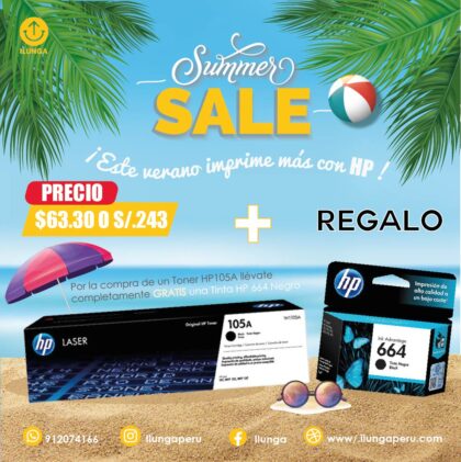 Toner HP 105A + REGALO