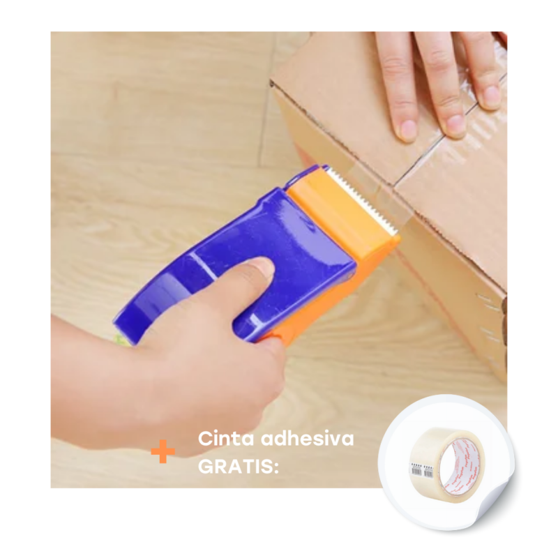 Dispensador de cinta de sellado de plástico + cinta GRATIS - Imagen 4