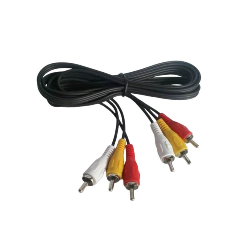 CABLE RCA A RCA 3X3 1,5 MTS