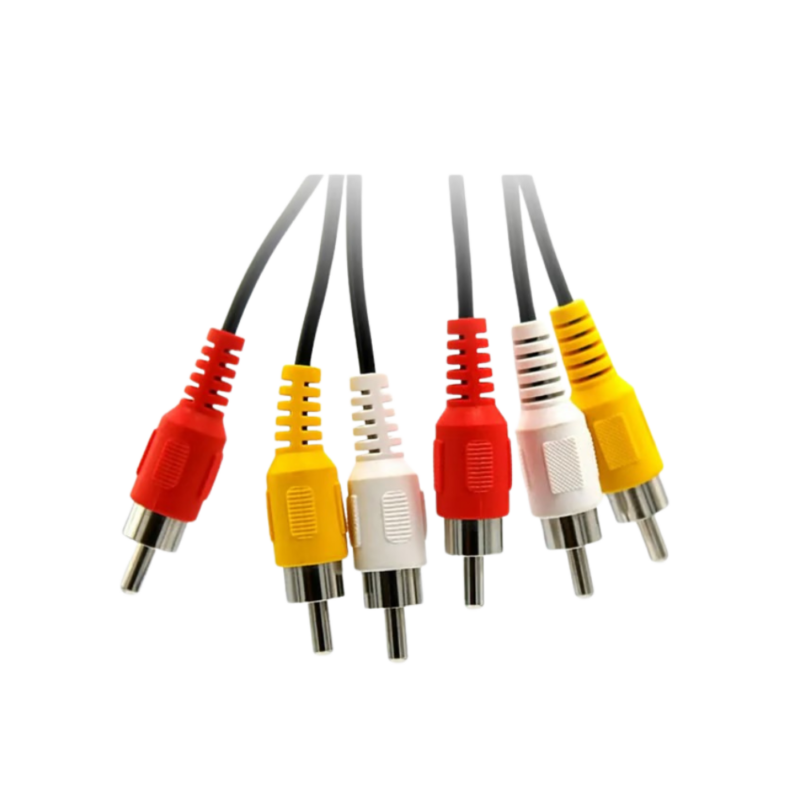 CABLE RCA A RCA 3X3 1,5 MTS - Imagen 2