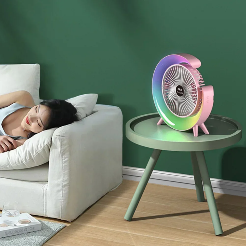 Ventilador De Mesa Escritorio Portátil - Imagen 2