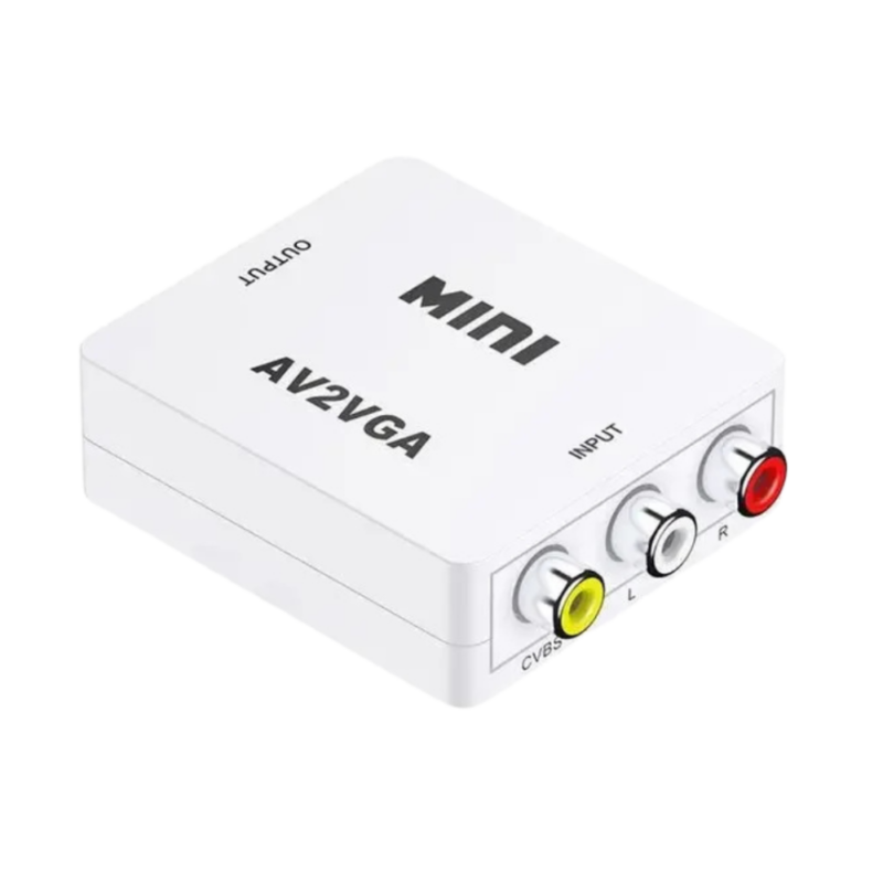 Convertidor Adaptador HDMI a 3 RCA AV1080p