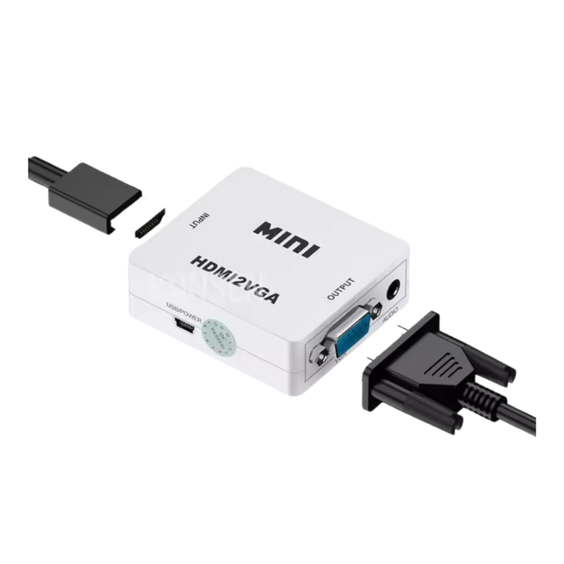 Convertidor Adaptador HDMI a 3 RCA AV1080p - Imagen 2