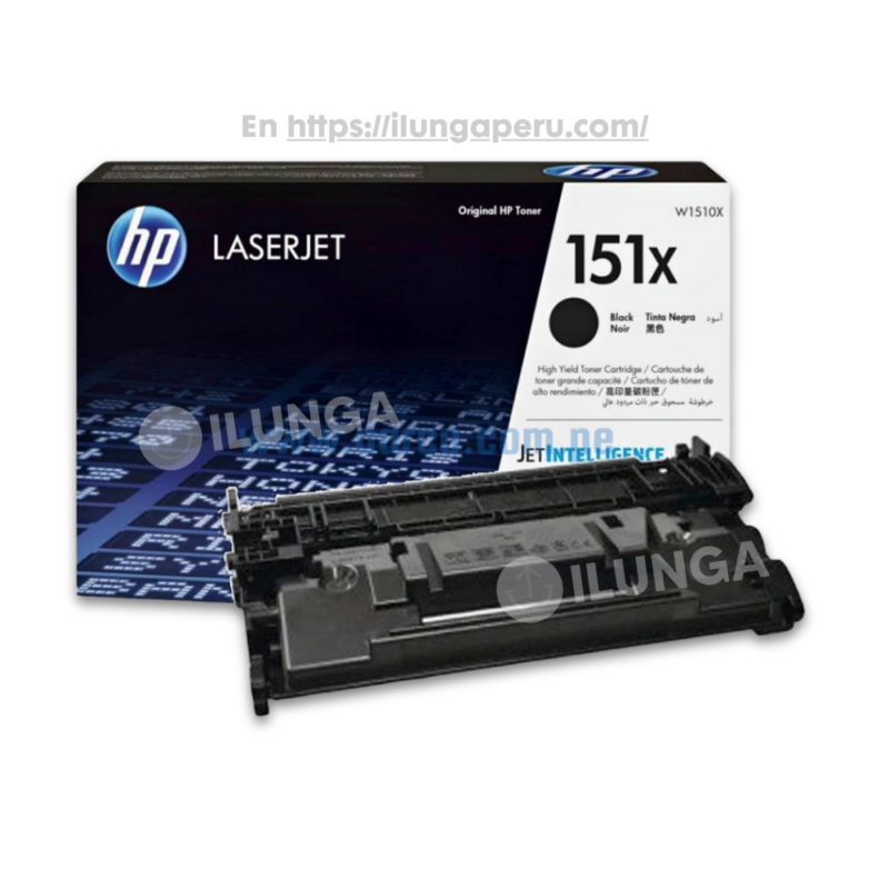 Toner HP 151X W1510X L.J 4003A 9700 PGS Negro - Imagen 3