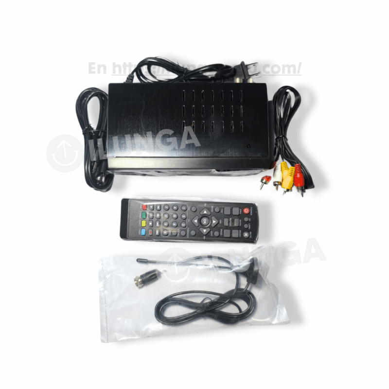 Decodificador Sintonizador Digital Tv Full Hd + ANTENA HD +ACCESORIOS (copia) - Imagen 4
