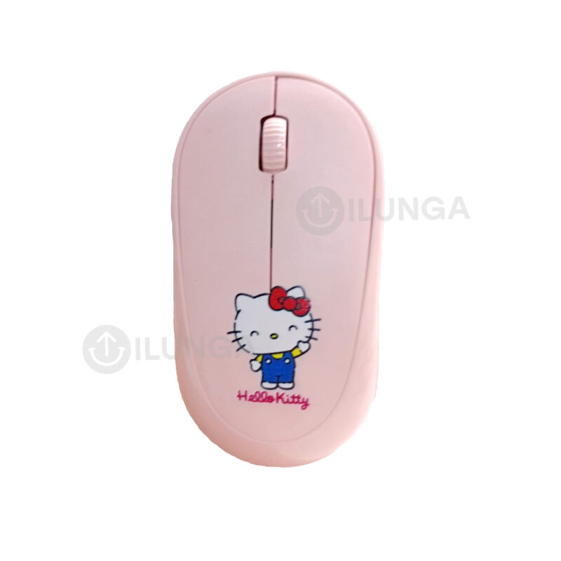 MOUSE INALAMBRICO HELLO KITTY ROSA